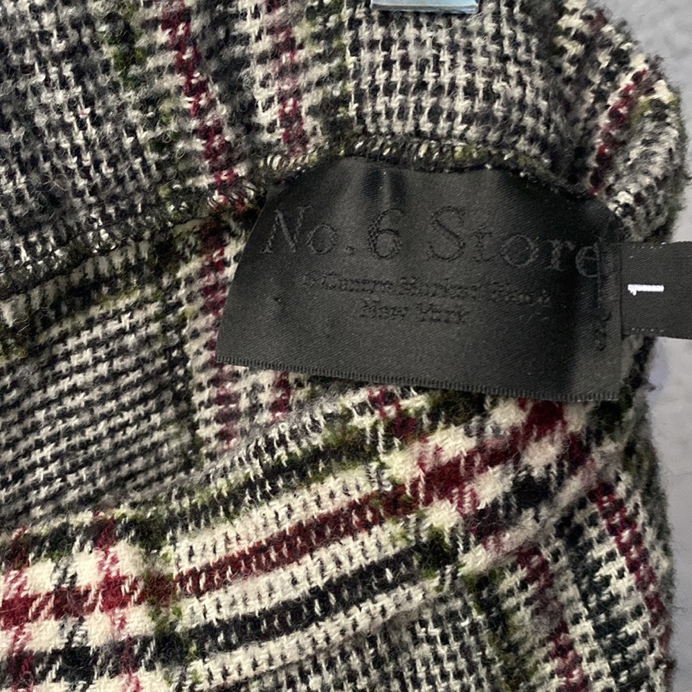 No 6 store wool plaid pant set in small - Picture 11 of 11
